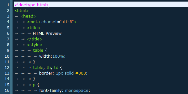 HTML Editor